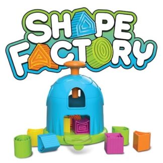 Sorter kształtów shape factory, marki Fat Brain Toys.